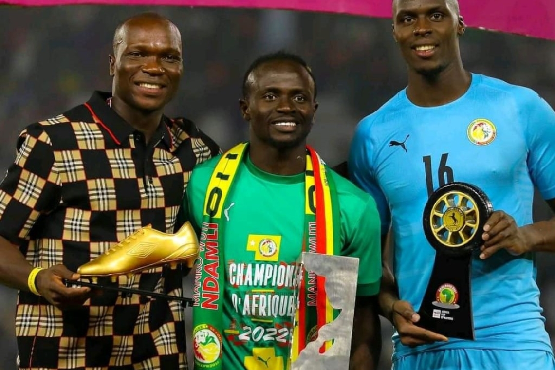 CAN 2021 : Sadio Mané, Edouard Mendy et Vincent Aboubakar récompensés